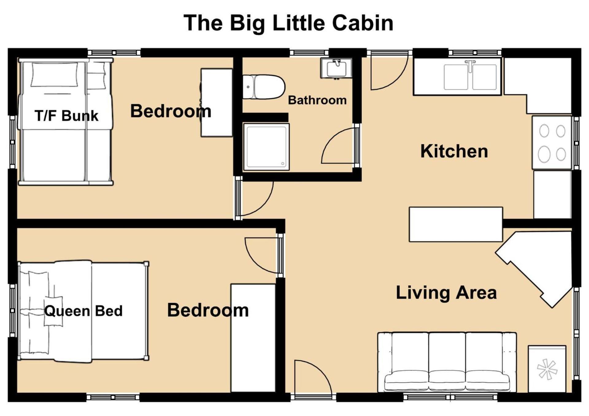 The Big Little Cabin - Hot Tub & Playground Далонеґа Екстер'єр фото